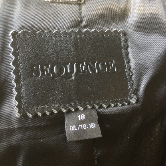 Sequence / Genuine Leather Jacket - Picture 2 of 5